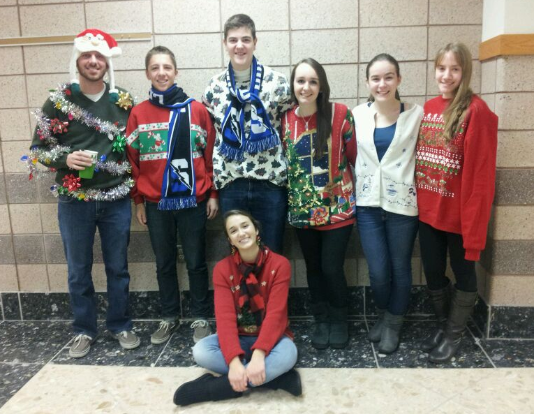 Ugly Sweater Day at South