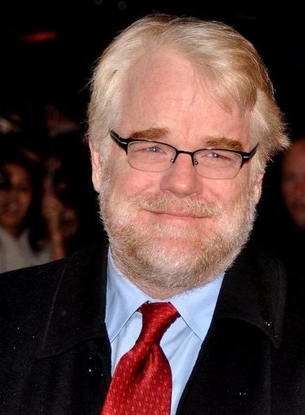 Hoffman in 2011 at a premiere of The Ides of March
photo via Wikimedia Commons under Creative Commons license