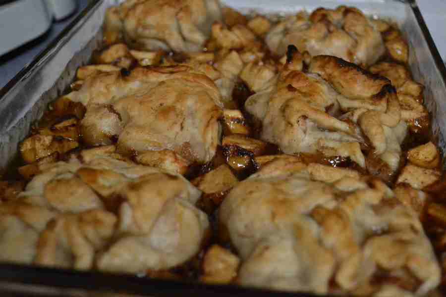 Dont these apple dumplings look a-peal-ing?