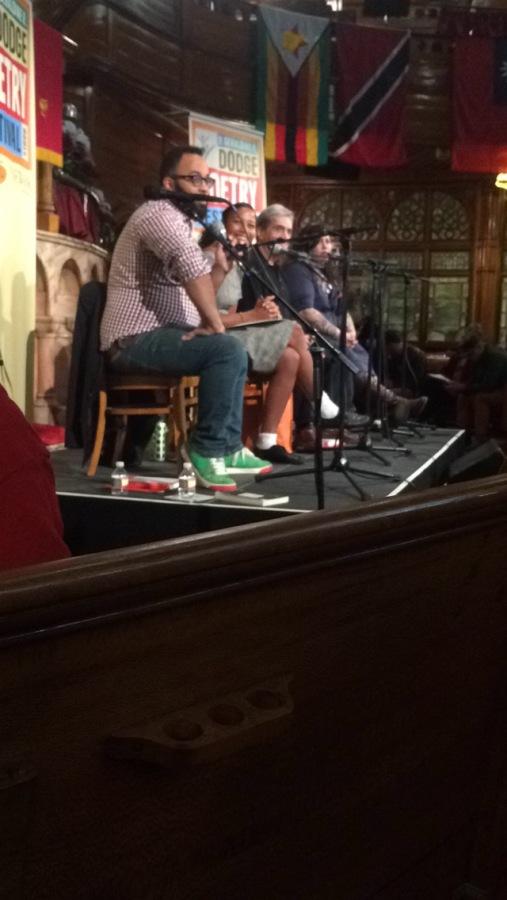 Poets at the Geraldine R. Dodge Poetry Festival. Photo from Augusta Zhang