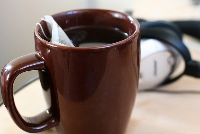 Boost your metabolism with a cup of green tea. Photo from Brad Greenlee via Flickr under Creative Commons license