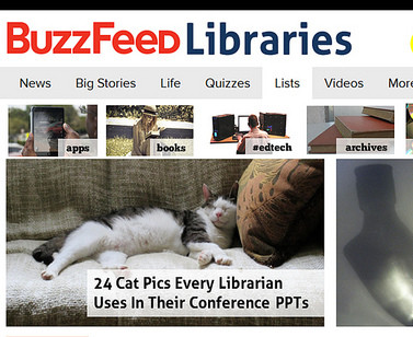 Buzzfeed has risen to high popularity in the past year. Photo by Ned Potter via Flickr under Creative Commons license.