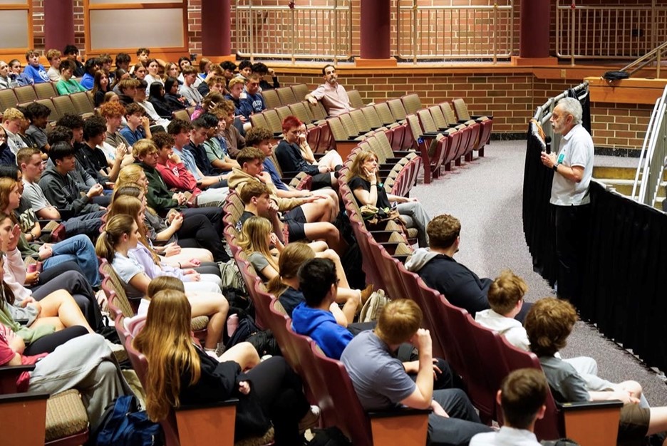 Holocaust Survivor Shares Experience with Community
